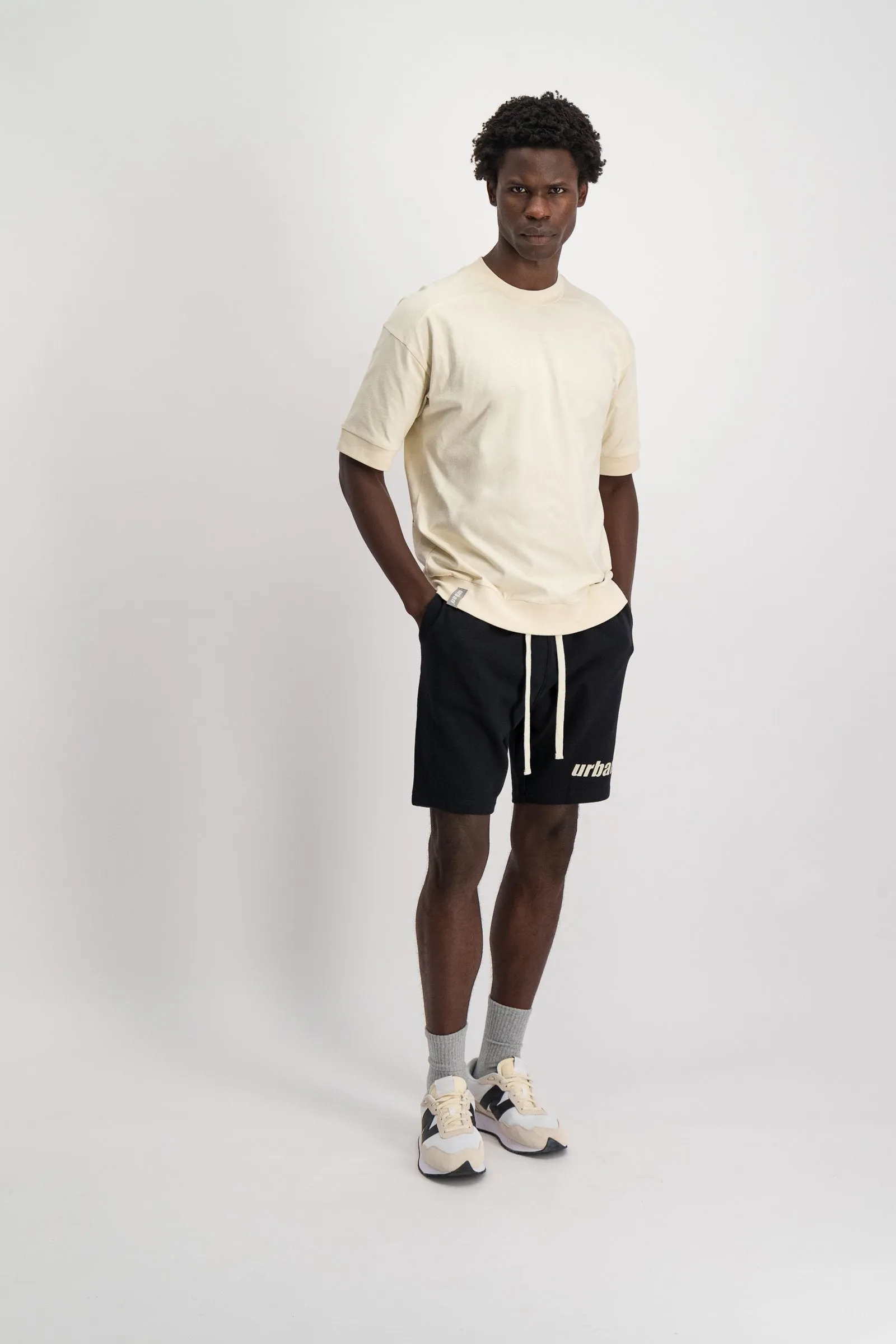 Men's Oversized Printed Branded Tee - Bone sold by Edgars product image thumbnail 4