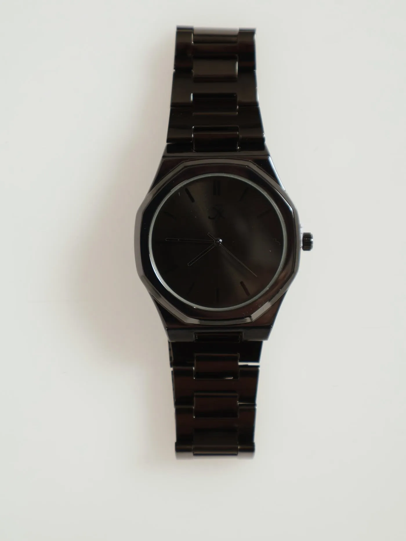 Metal Link Watch - Black sold by Edgars