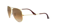 Ray-Ban Aviator Light Brown Sunglasses sold by Edgars