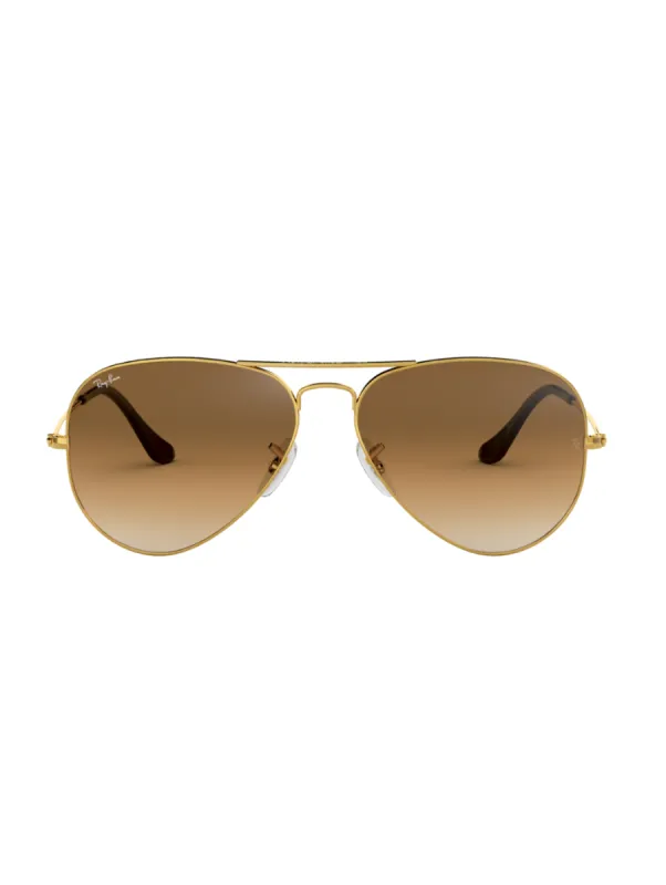 Ray-Ban Aviator Light Brown Sunglasses sold by Edgars
