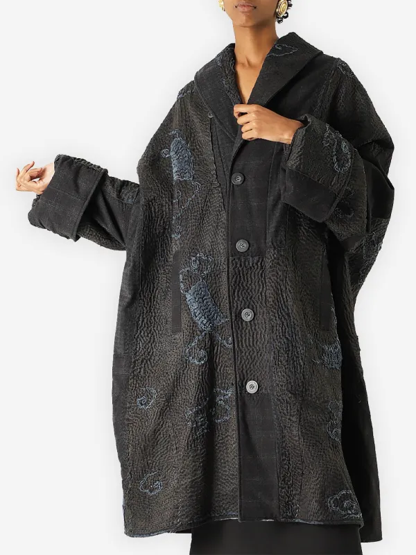 1920s Chinese Silk Kimono Adolfo Coat sold by By Walid