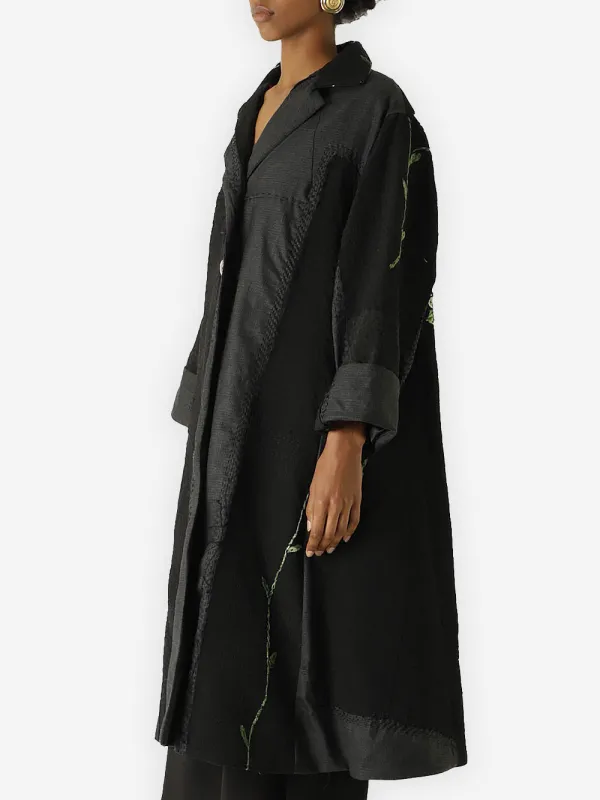 1920s Chinese Silk Kimono Cilla Coat sold by By Walid