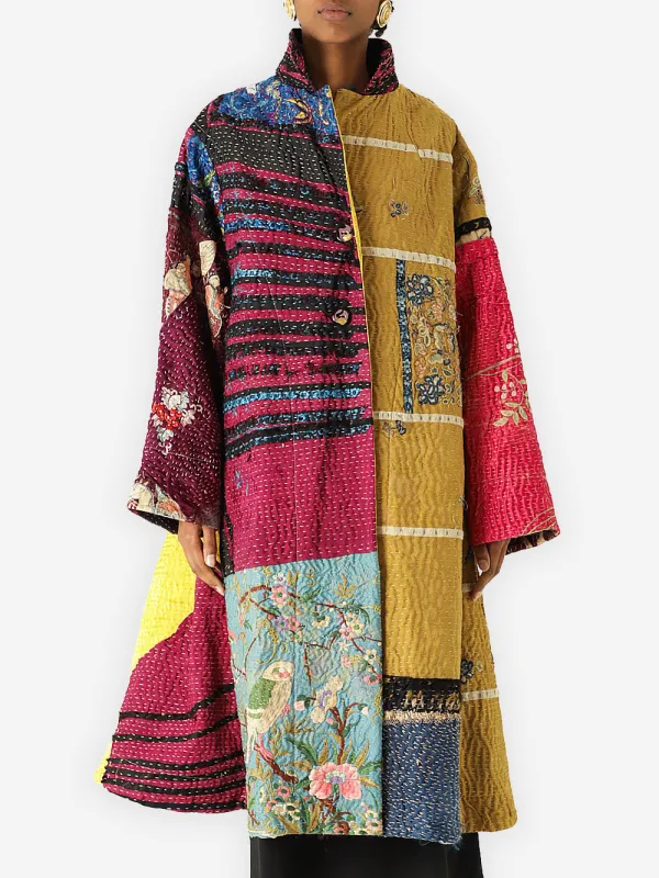 19th Century Chinese Silk Georgina Coat sold by By Walid