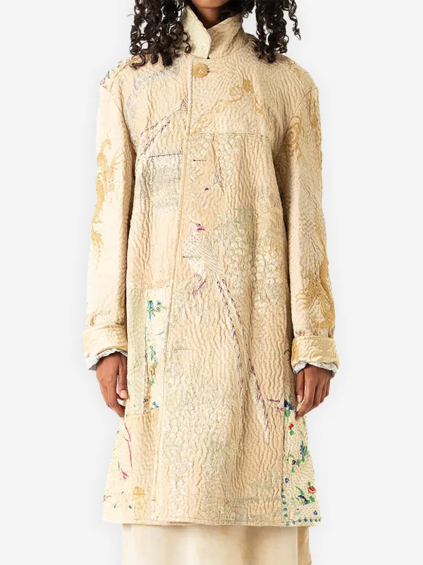 19th Century Chinese Silk Duster Coat sold by By Walid