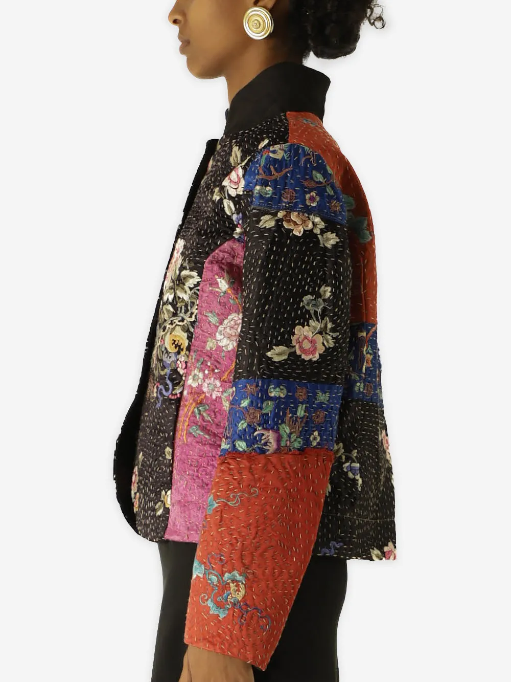 19th Century Qing Dynasty Silk Rawan Jacket sold by By Walid product image thumbnail 2