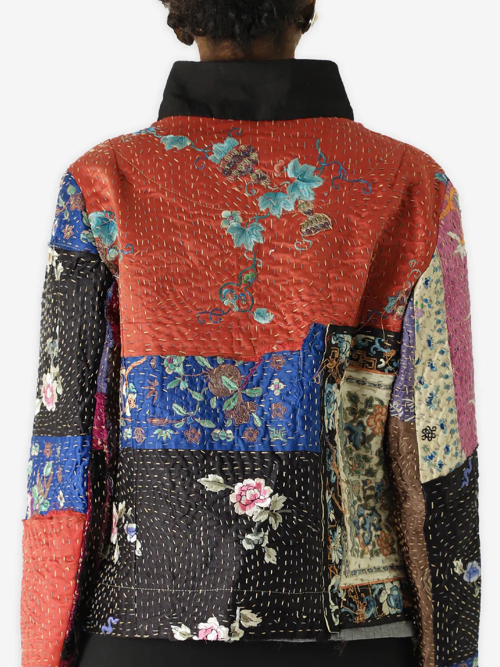 19th Century Qing Dynasty Silk Rawan Jacket sold by By Walid product image thumbnail 3