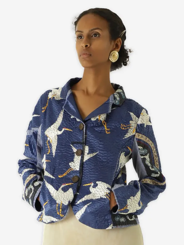 19th Century Chinese Silk Rawan Jacket sold by By Walid