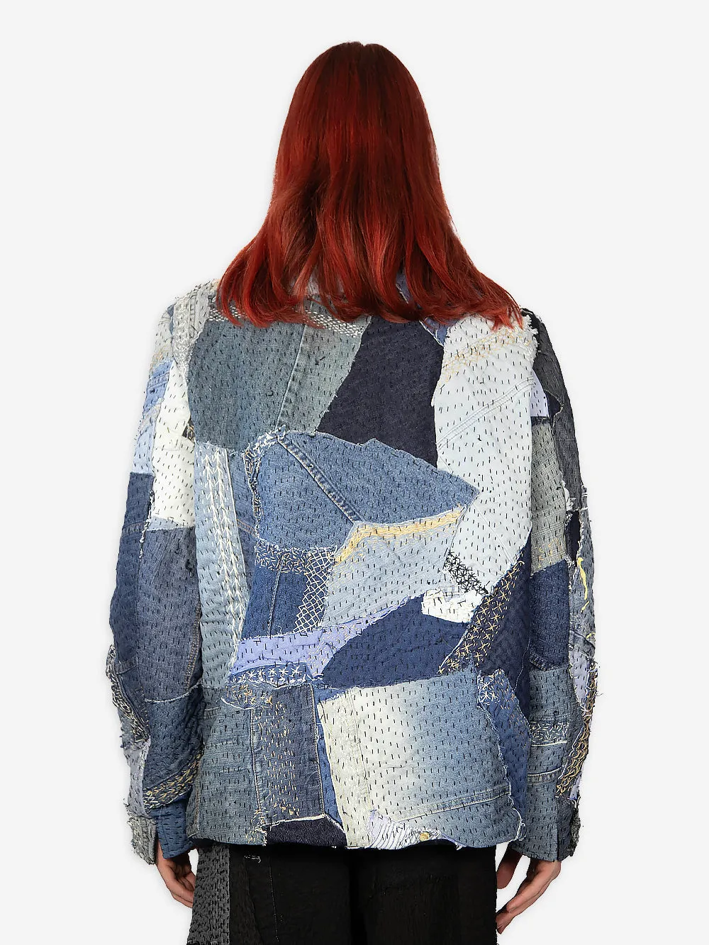Vintage Denim Re-Patch Roy Jacket sold by By Walid product image thumbnail 4