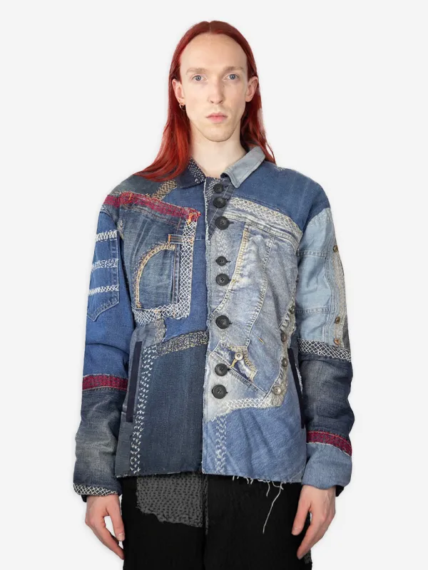 Vintage Denim Re-Patch Roy Jacket sold by By Walid