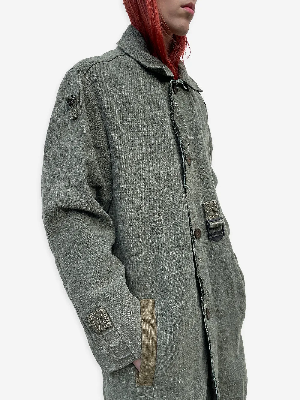 Vintage Military Canvas Rufus Coat sold by By Walid product image thumbnail 3