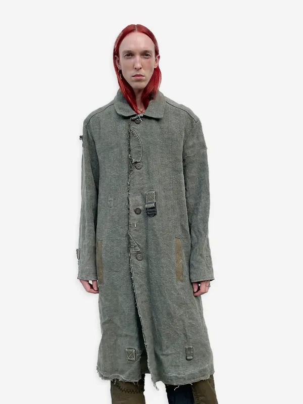 Vintage Military Canvas Rufus Coat sold by By Walid