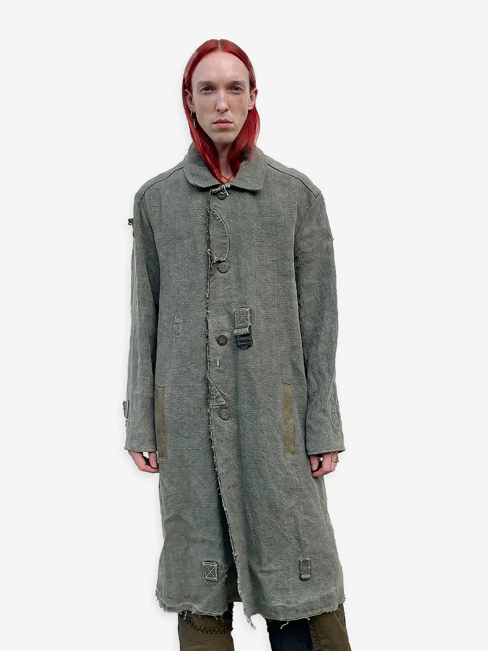 Vintage Military Canvas Rufus Coat sold by By Walid