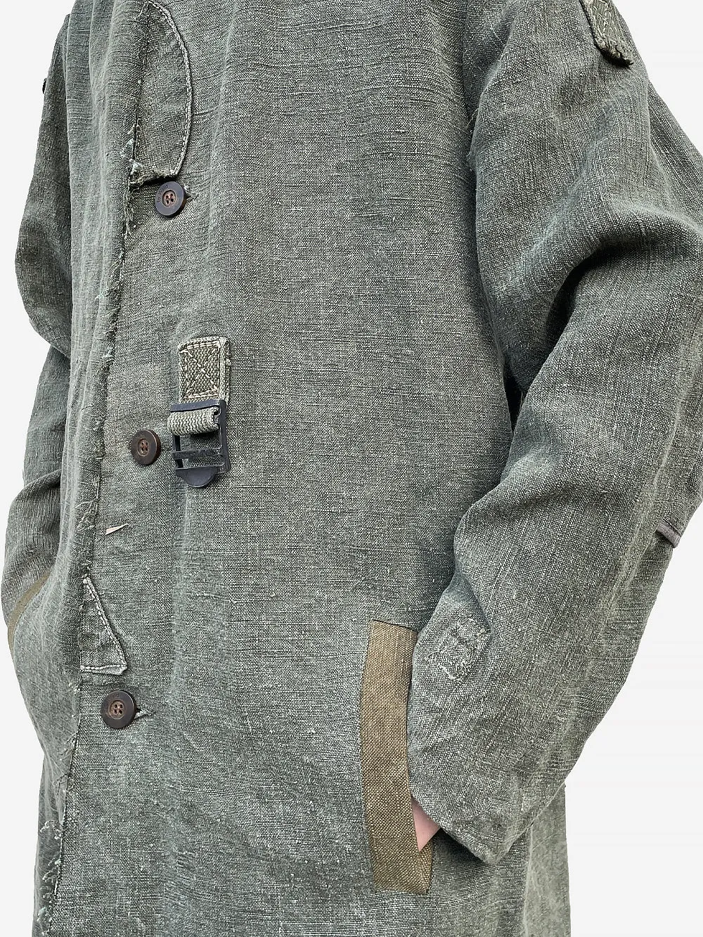 Vintage Military Canvas Rufus Coat sold by By Walid product image thumbnail 2