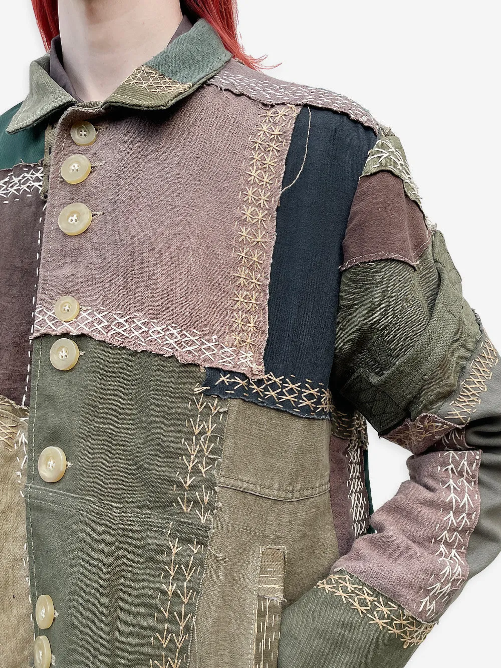 Vintage Military Canvas Roy Jacket sold by By Walid product image thumbnail 4