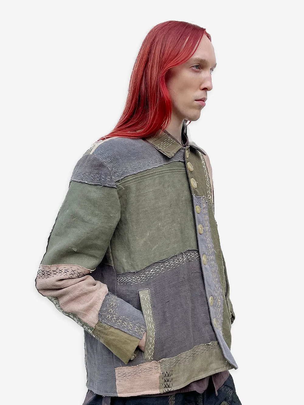 Vintage Military Canvas Roy Jacket sold by By Walid product image thumbnail 4