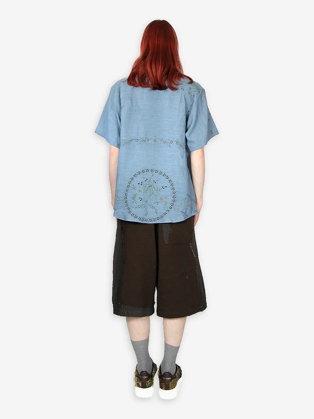 Vintage Embroidered Hanky Cuban Shirt sold by By Walid product image thumbnail 4