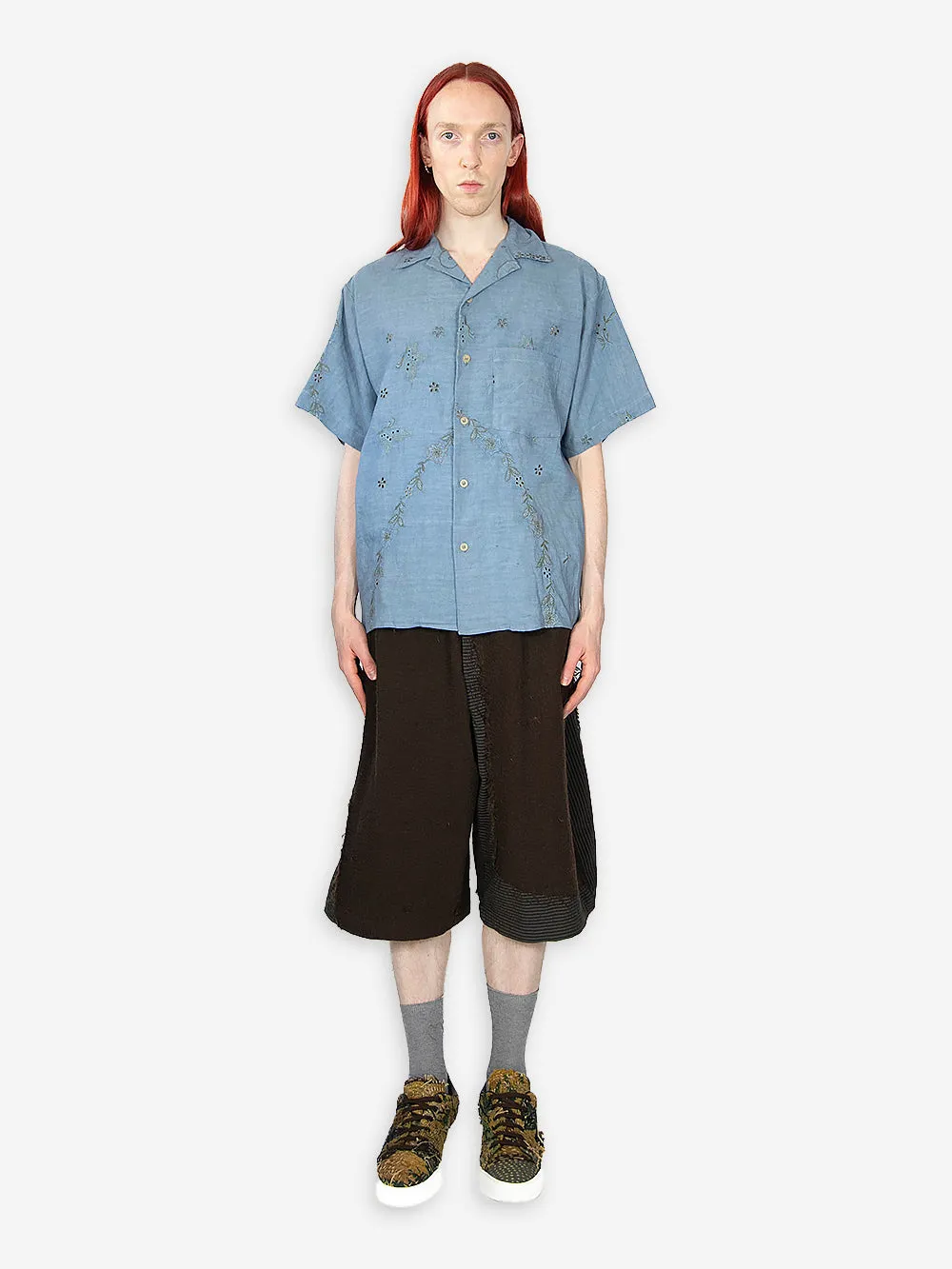 Vintage Embroidered Hanky Cuban Shirt sold by By Walid