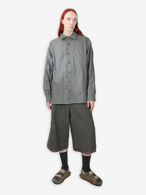 Vintage Embroidered Poplin Yaseen Shirt sold by By Walid