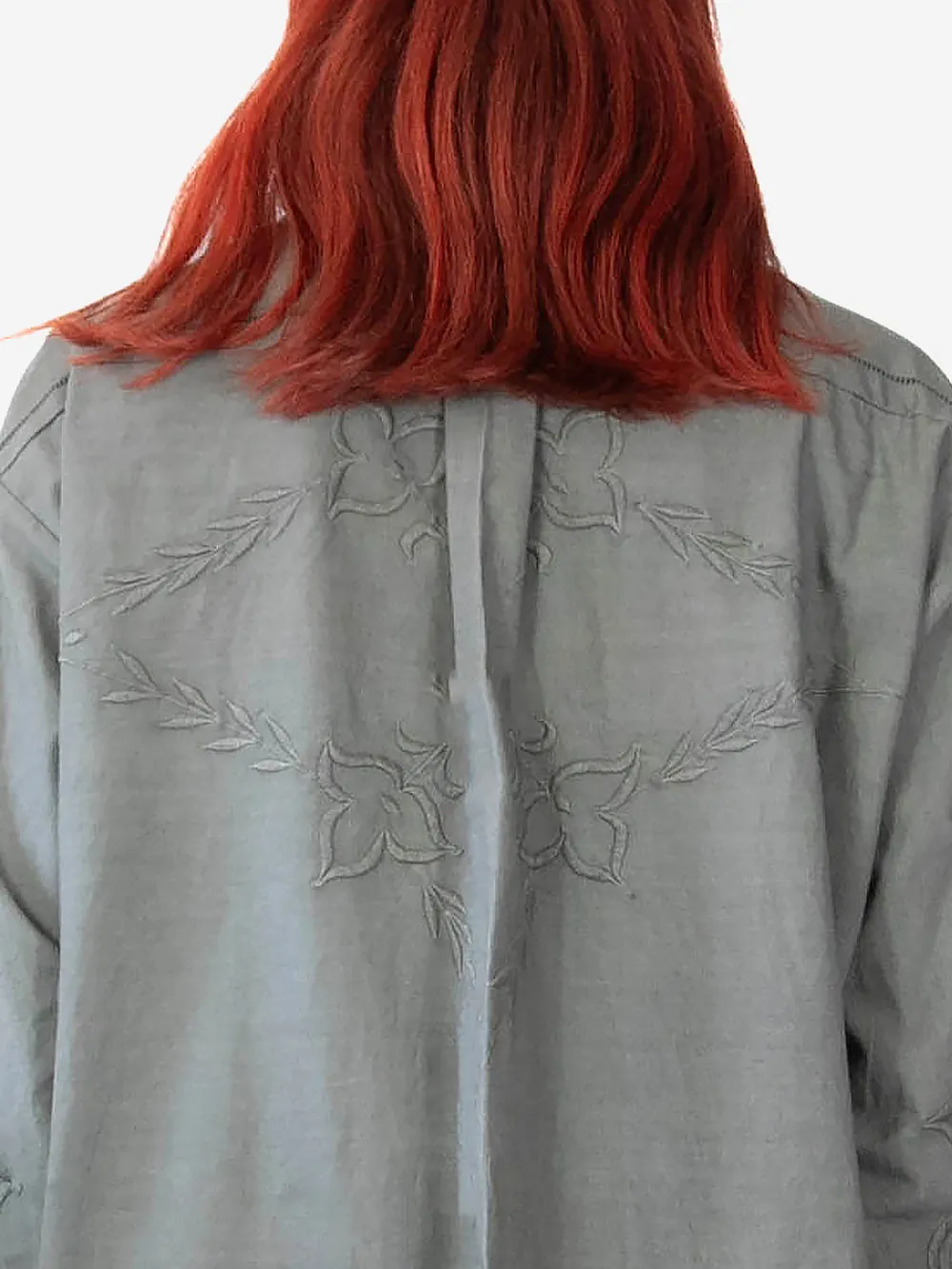 Vintage Embroidered Poplin Yaseen Shirt sold by By Walid product image thumbnail 2