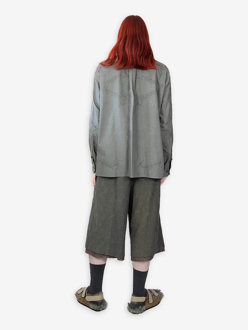 Vintage Embroidered Poplin Yaseen Shirt sold by By Walid product image thumbnail 4