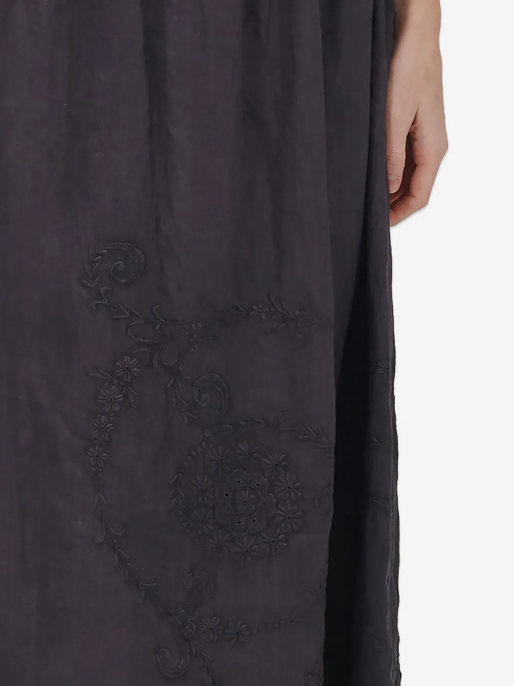Vintage Embroidered Poplin Tala Skirt sold by By Walid product image thumbnail 3