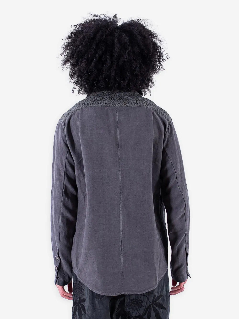 19th Century Linen Wilde Jacket sold by By Walid product image thumbnail 3