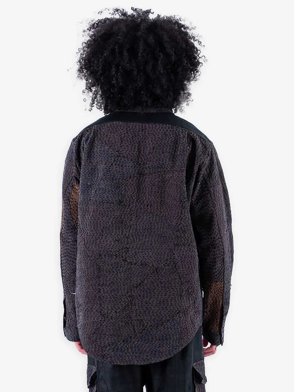 Patchworked Vintage Silks Wilde Jacket sold by By Walid product image thumbnail 4