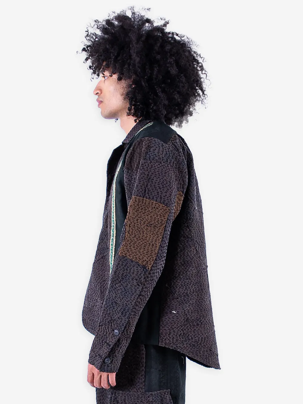 Patchworked Vintage Silks Wilde Jacket sold by By Walid product image thumbnail 3