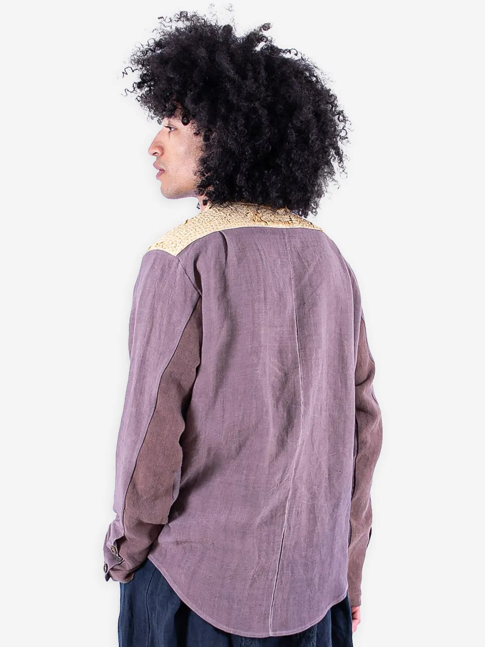 19th Century Linen Wilde Jacket sold by By Walid product image thumbnail 2