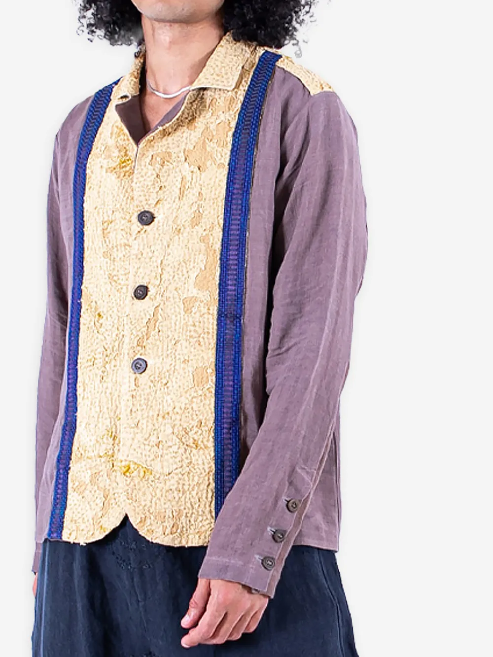 19th Century Linen Wilde Jacket sold by By Walid product image thumbnail 4