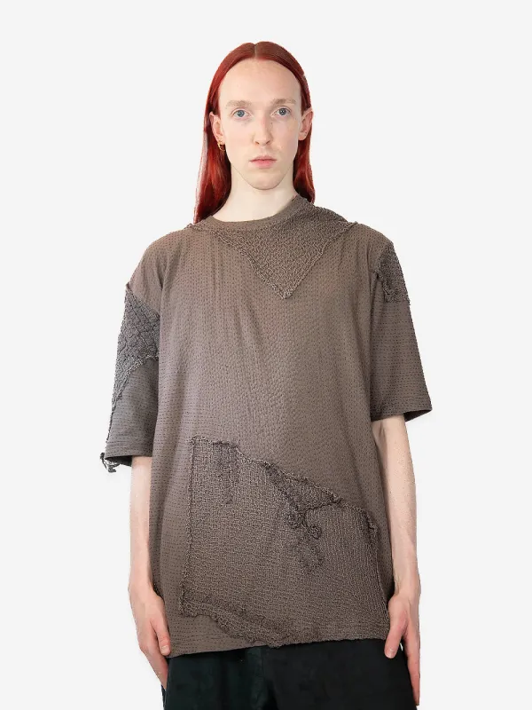Antique Lace & Jersey Tibi Top sold by By Walid