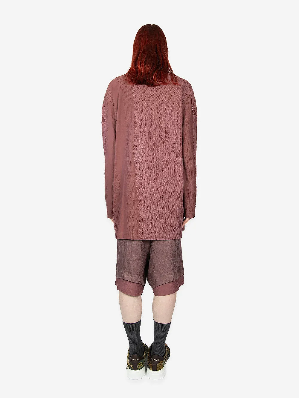 Antique Lace & Jersey Burt Top sold by By Walid product image thumbnail 2