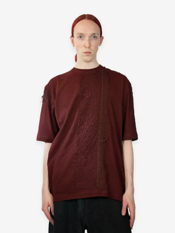 Antique Lace & Jersey Tibi Top sold by By Walid