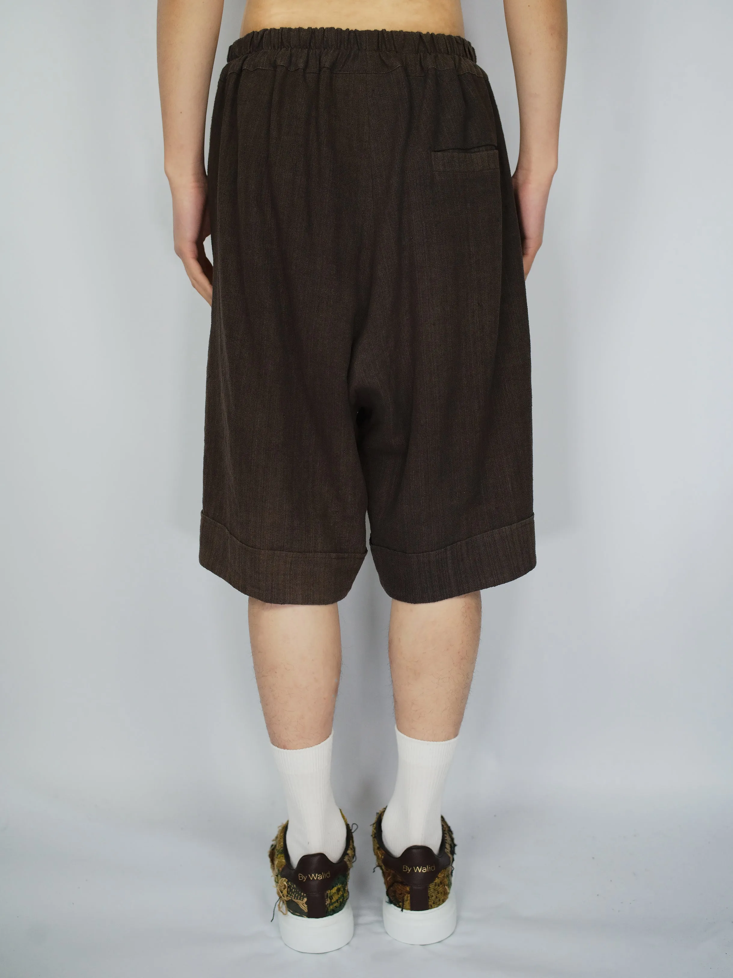 Vintage Japanese Silk Kimono Bermuda Shorts sold by By Walid product image thumbnail 4