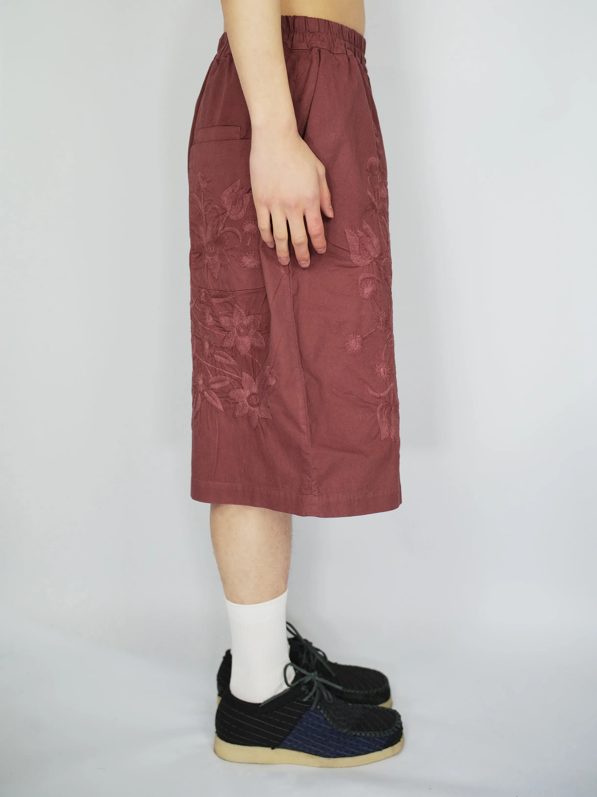 Vintage Embroidered Cotton Bermuda Shorts sold by By Walid product image thumbnail 5