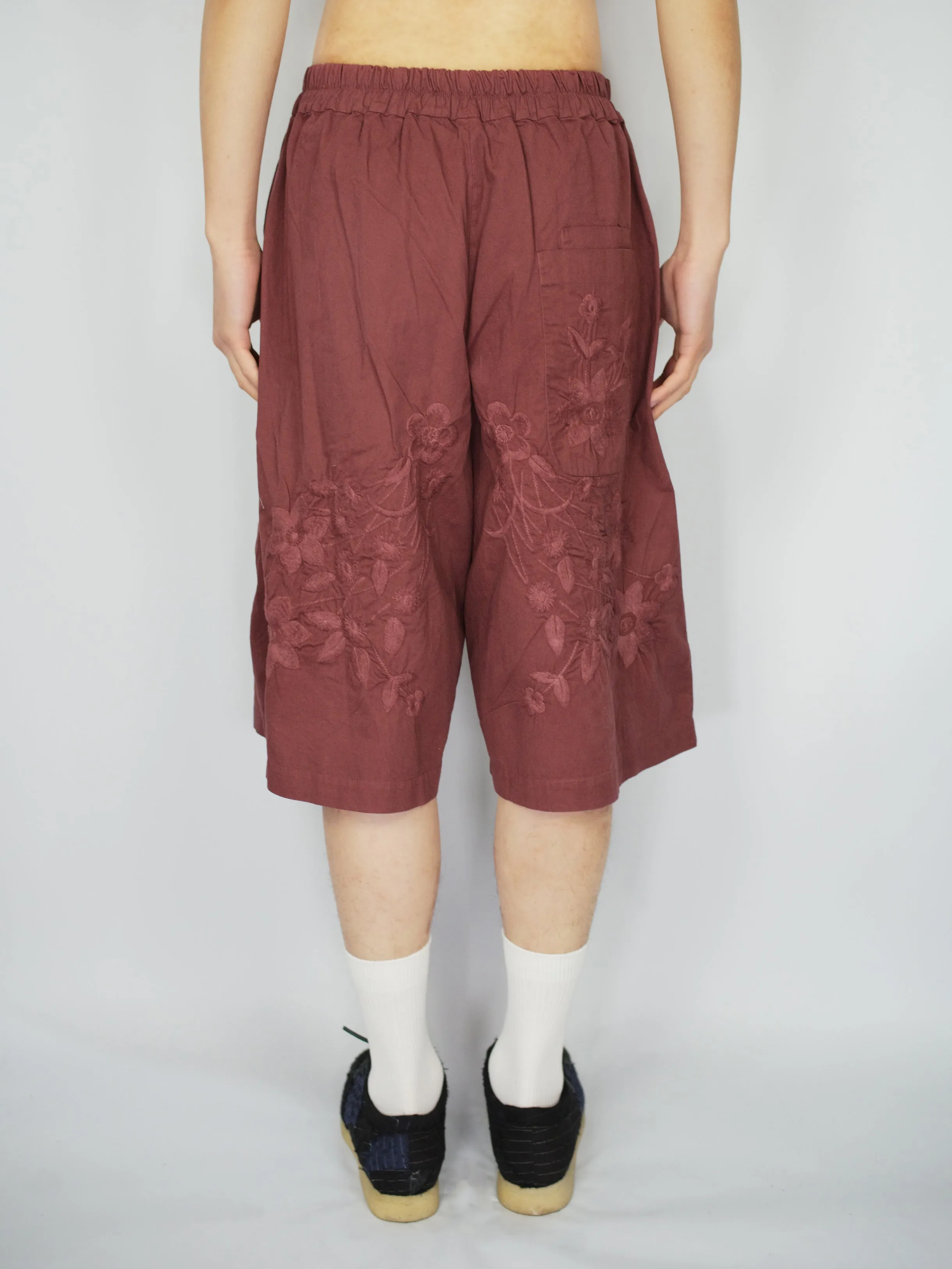 Vintage Embroidered Cotton Bermuda Shorts sold by By Walid product image thumbnail 4