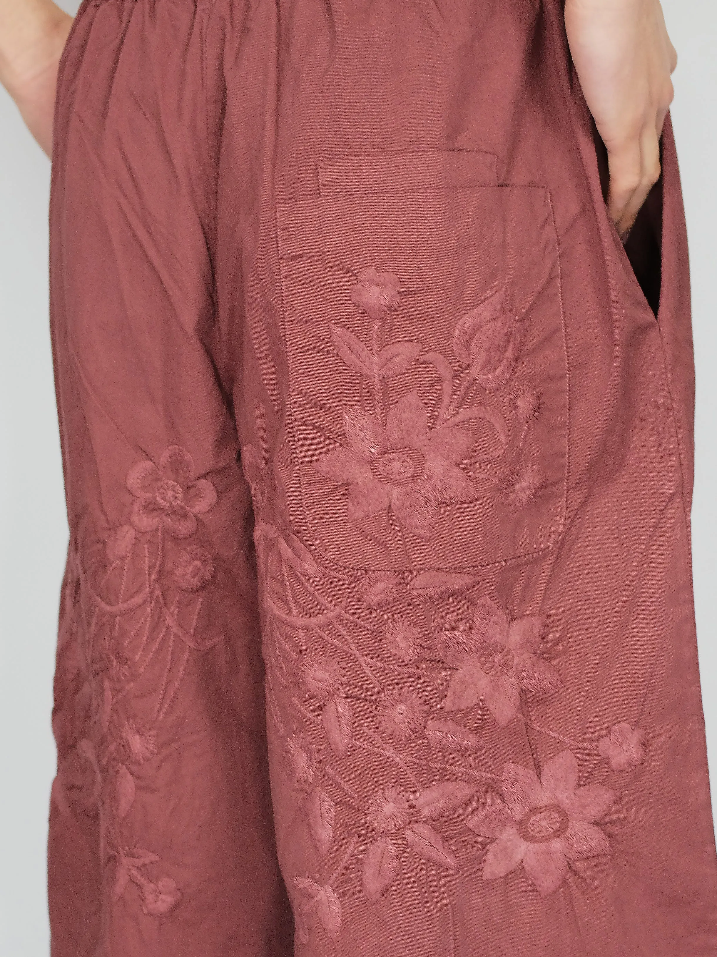 Vintage Embroidered Cotton Bermuda Shorts sold by By Walid product image thumbnail 2