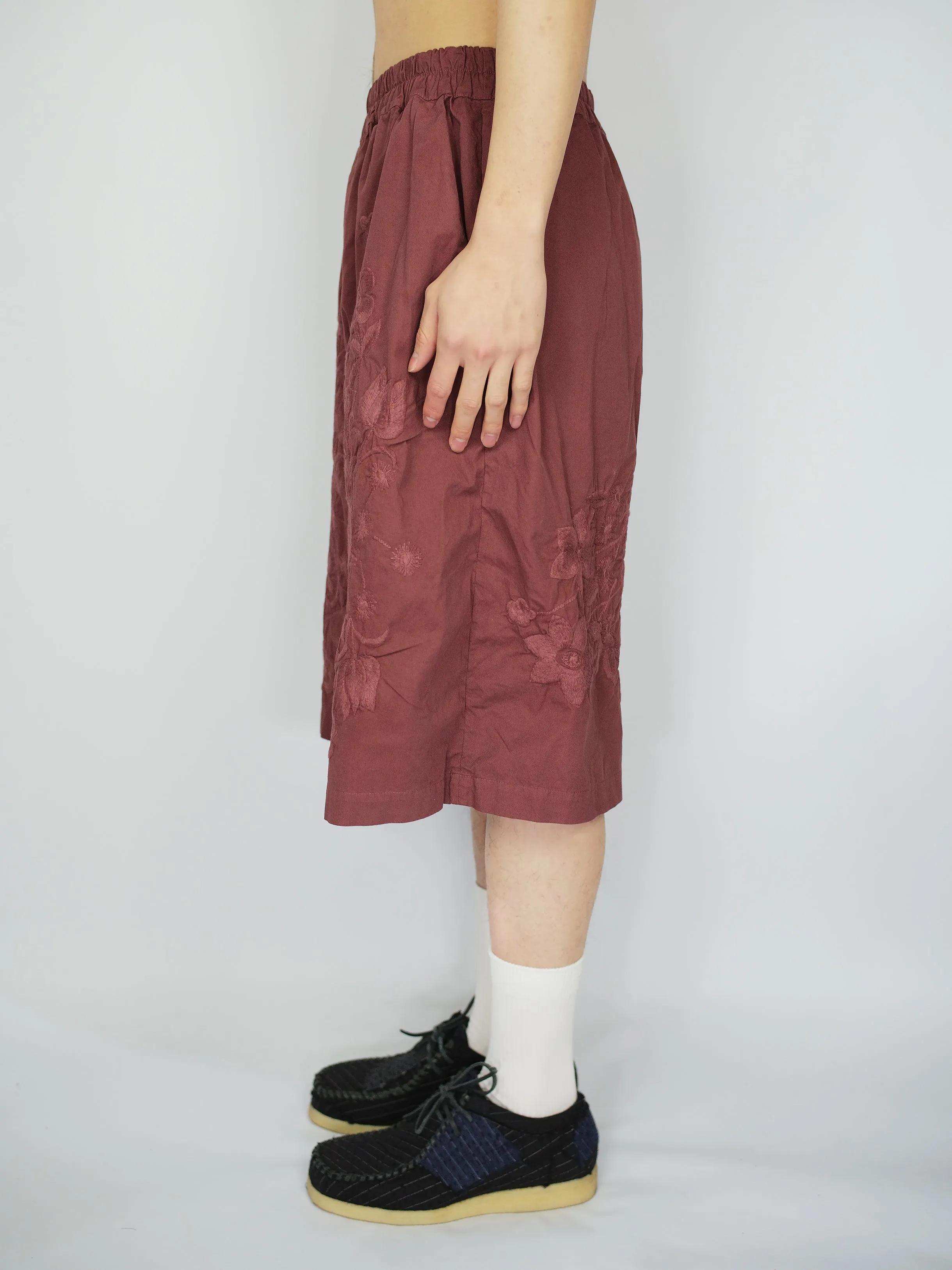 Vintage Embroidered Cotton Bermuda Shorts sold by By Walid product image thumbnail 3