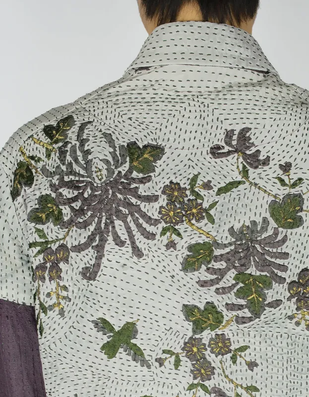 1920s Silk Piano Shawl Duster Coat sold by By Walid