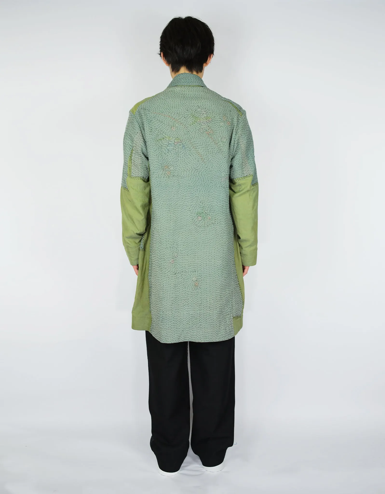 1940s Silk Kimono Duster Coat sold by By Walid product image thumbnail 5