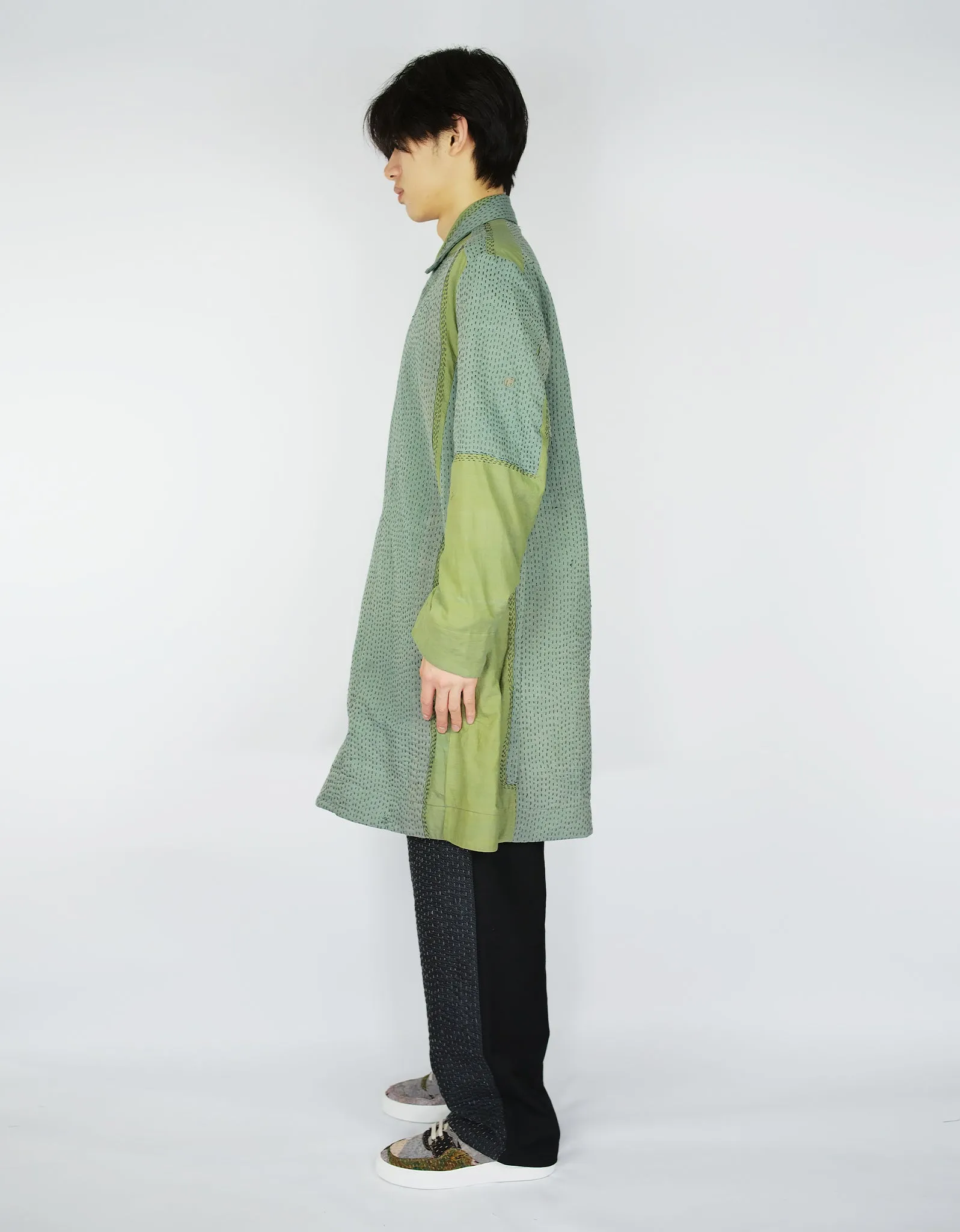 1940s Silk Kimono Duster Coat sold by By Walid product image thumbnail 3