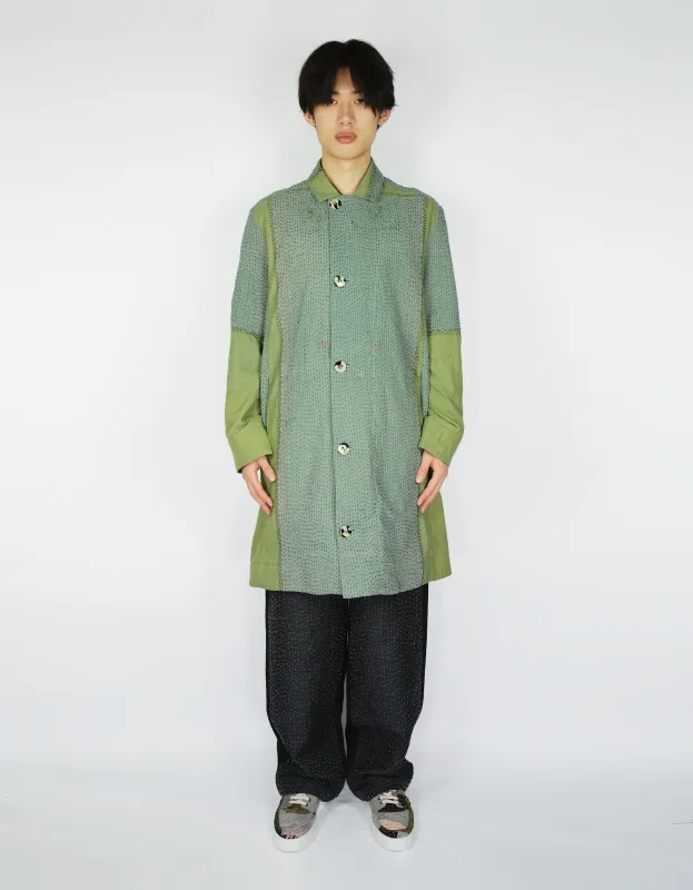 1940s Silk Kimono Duster Coat sold by By Walid