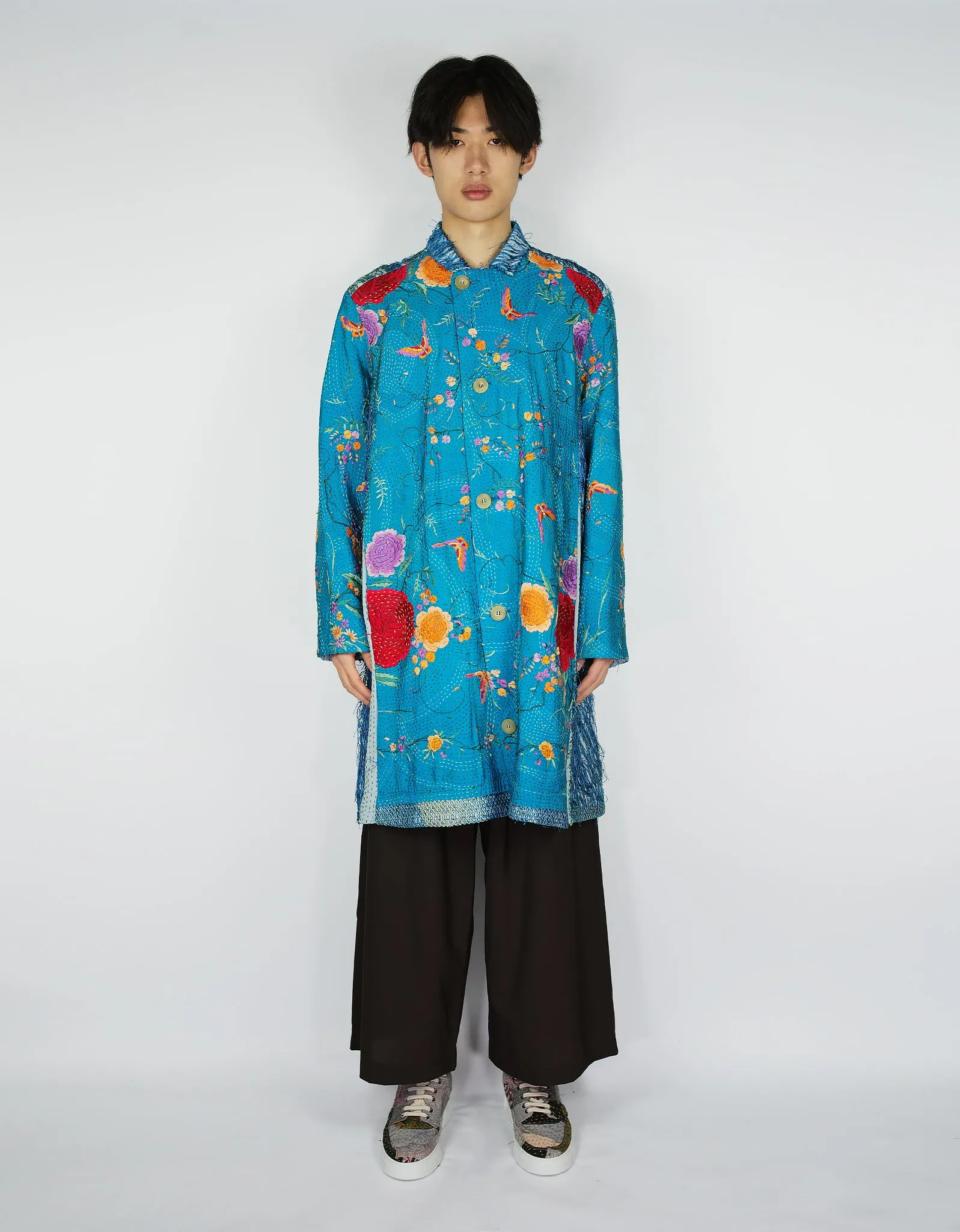 1920s Silk Piano Shawl Duster Coat sold by By Walid product image thumbnail 2