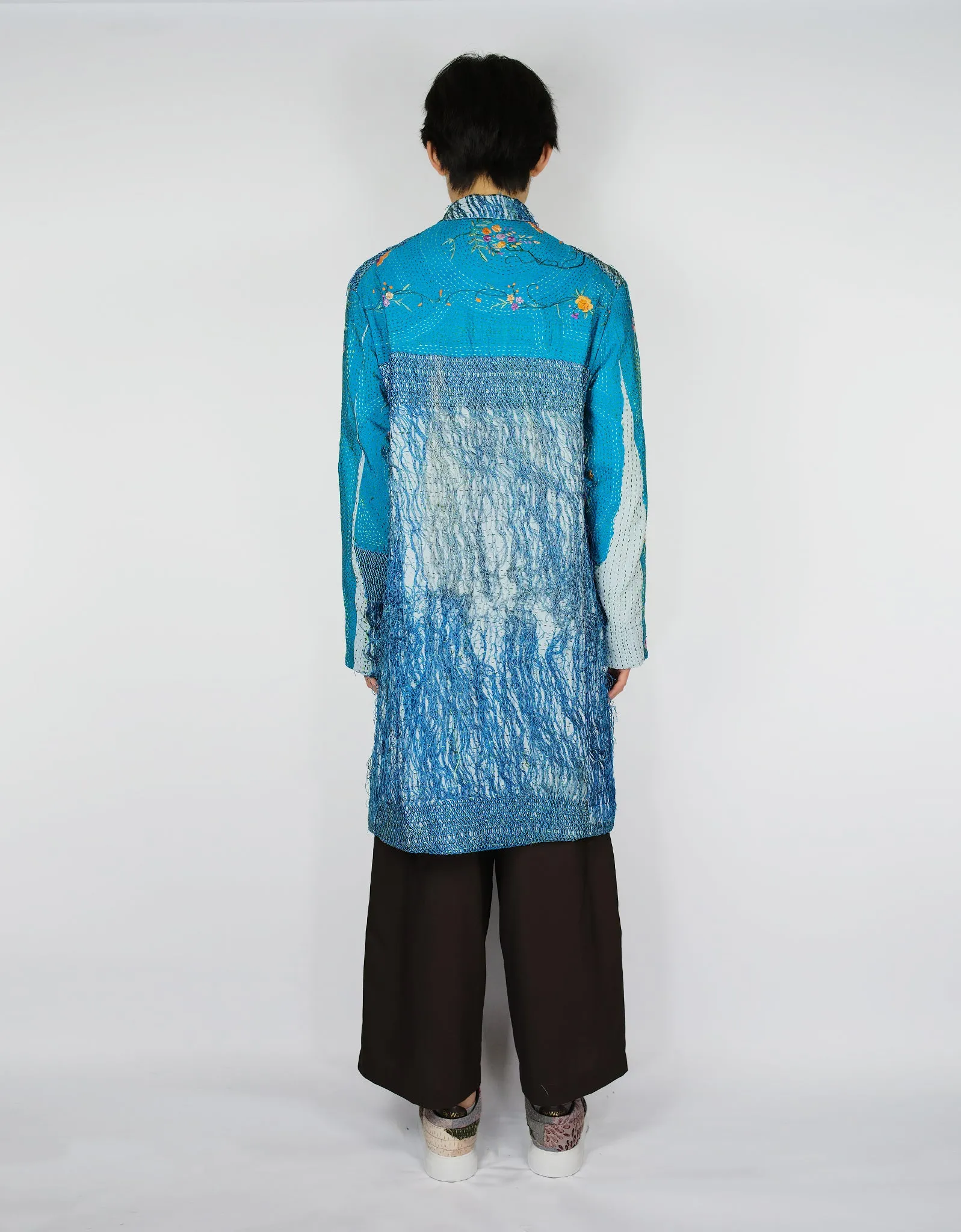 1920s Silk Piano Shawl Duster Coat sold by By Walid product image thumbnail 5