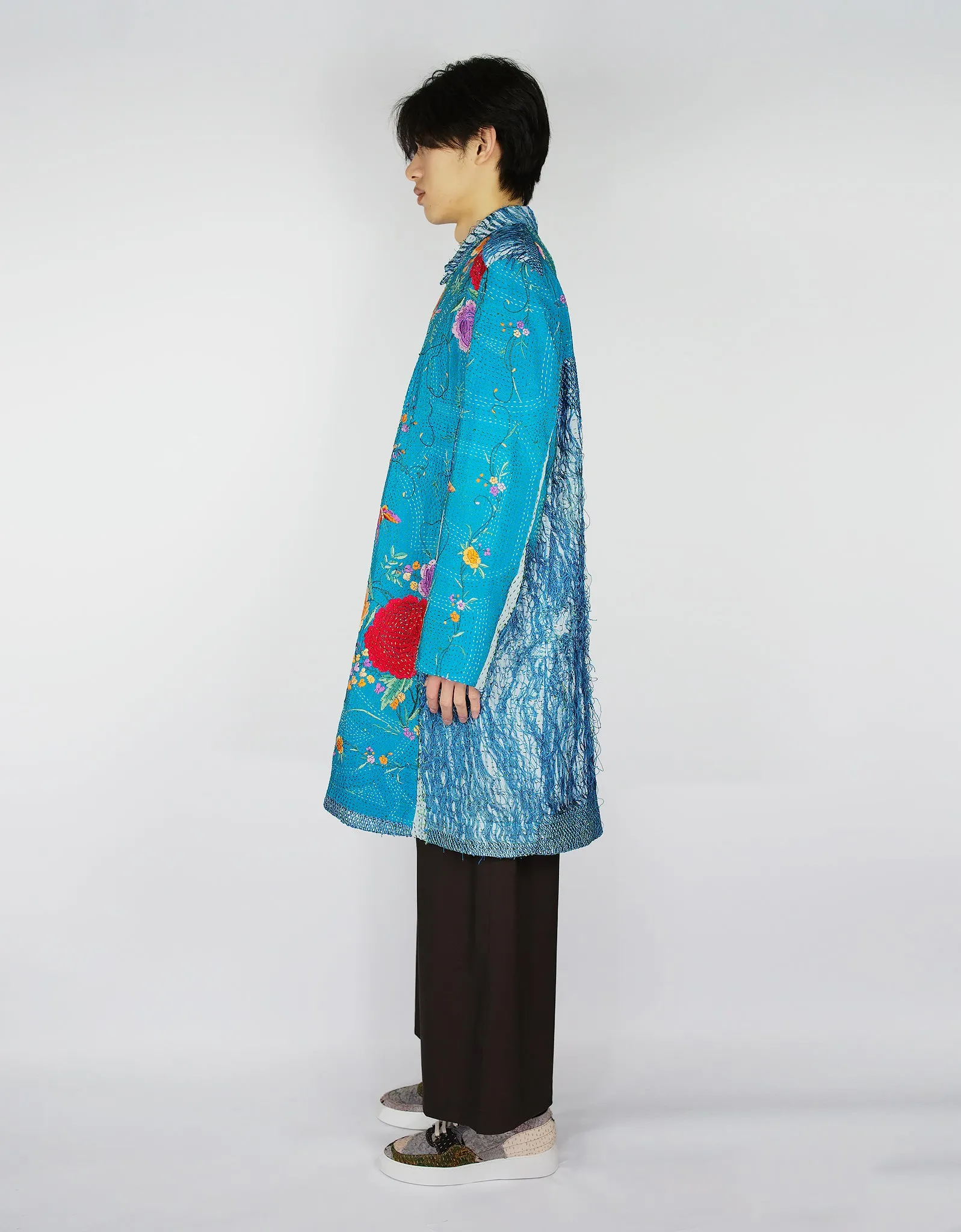 1920s Silk Piano Shawl Duster Coat sold by By Walid product image thumbnail 4