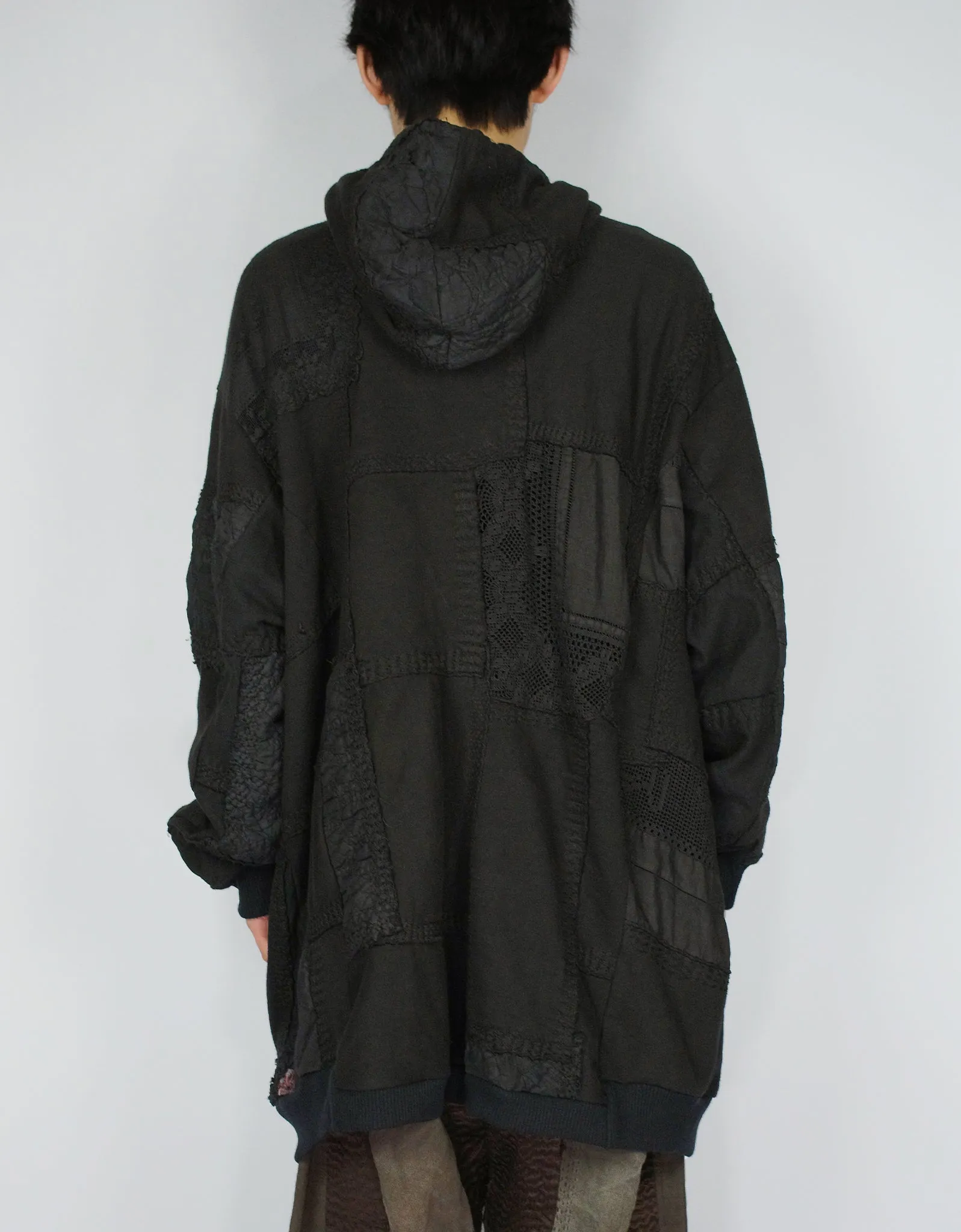 1920s Patchwork 95cm Length Masaki Hoodie sold by By Walid product image thumbnail 4
