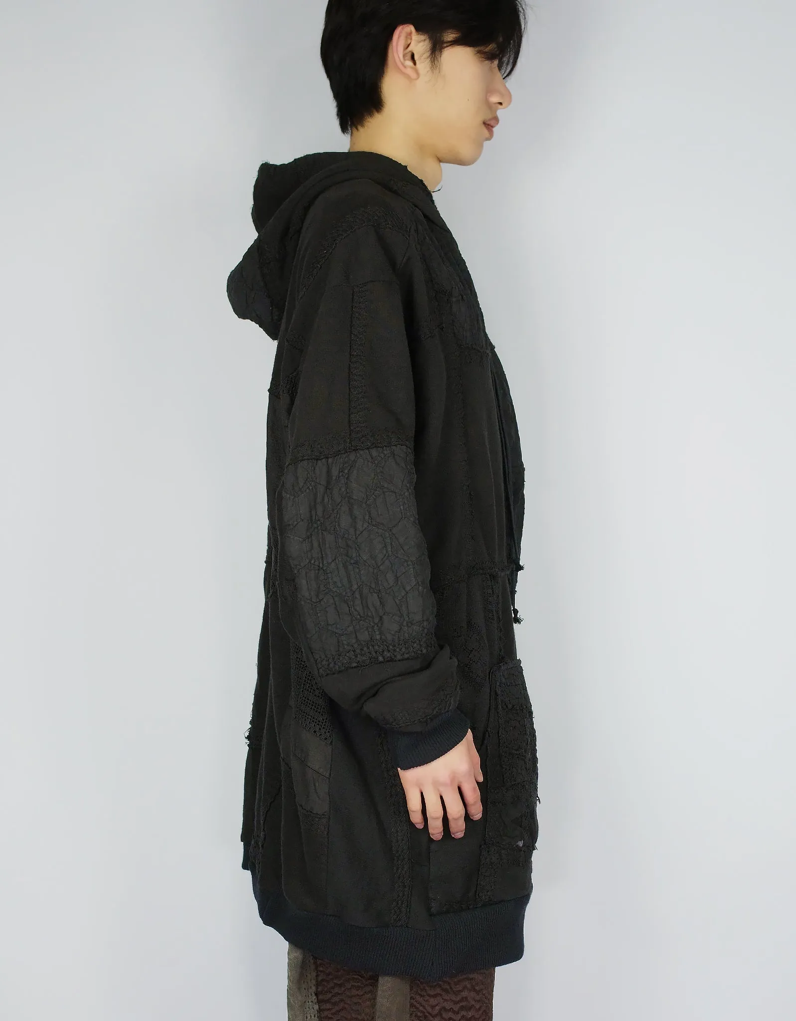 1920s Patchwork 95cm Length Masaki Hoodie sold by By Walid product image thumbnail 5
