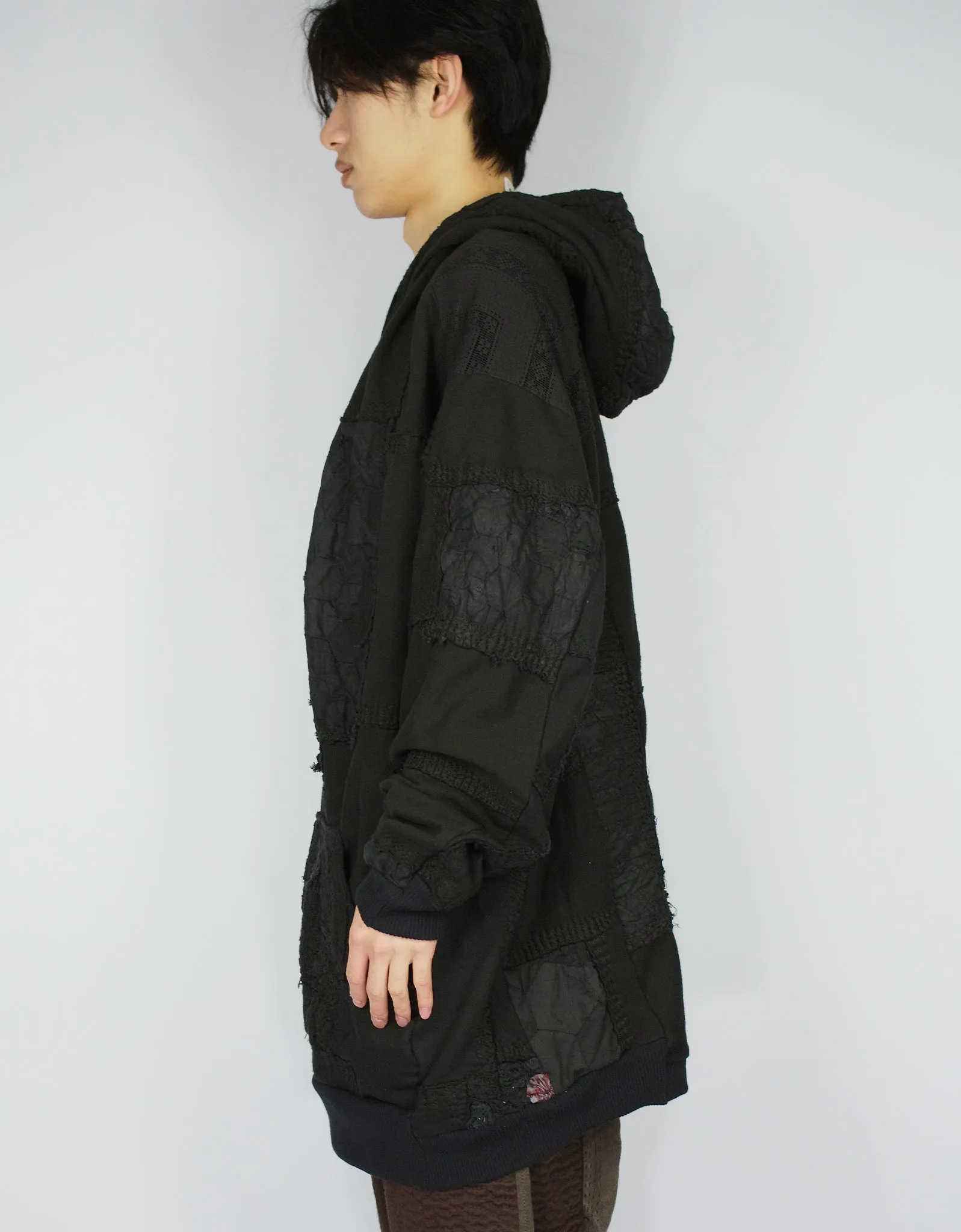 1920s Patchwork 95cm Length Masaki Hoodie sold by By Walid product image thumbnail 3