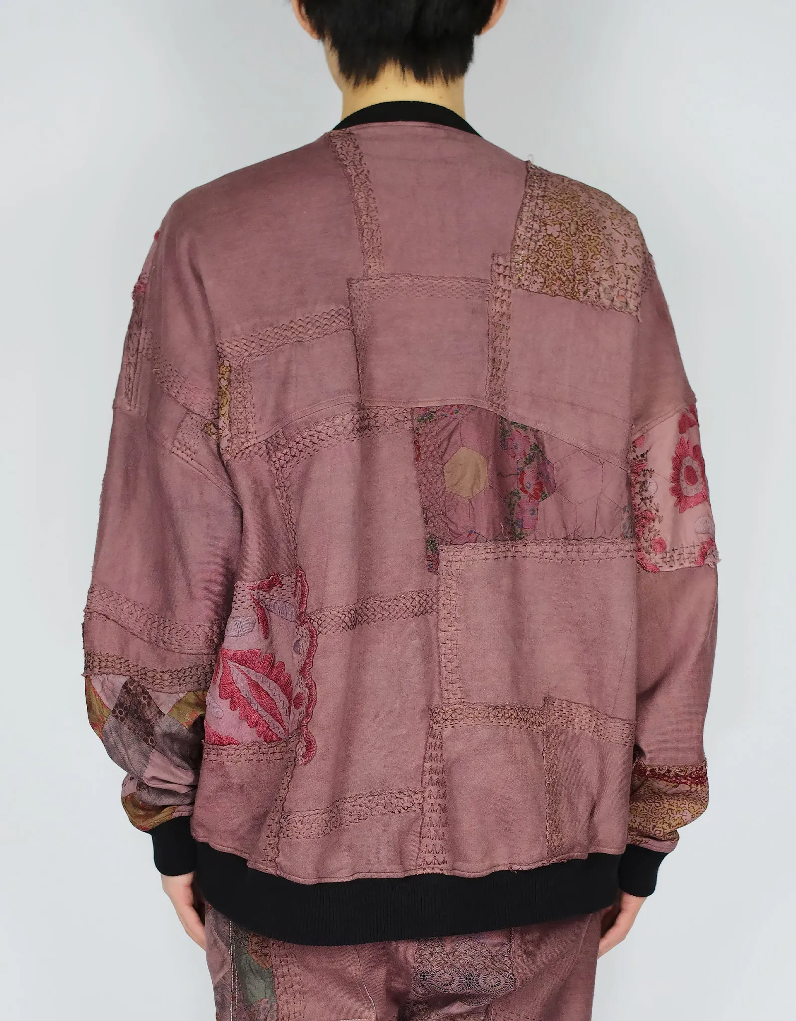 1920s Patchwork Chuck Crew Neck sold by By Walid product image thumbnail 5