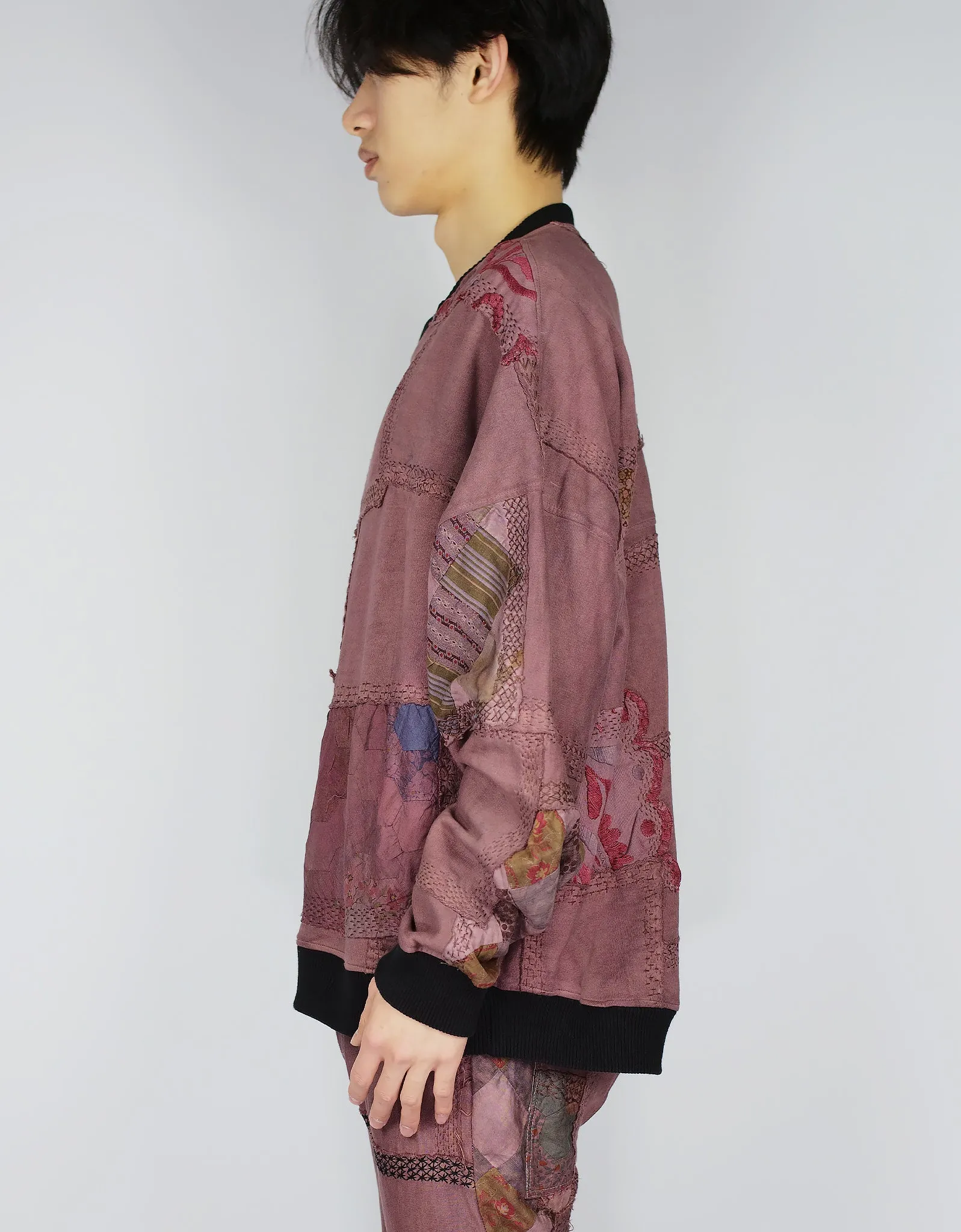 1920s Patchwork Chuck Crew Neck sold by By Walid product image thumbnail 4